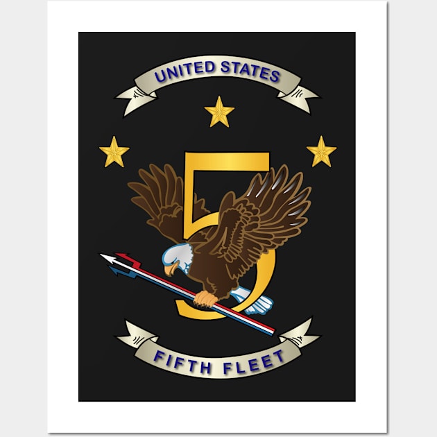 Navy - Fifth Fleet wo Txt wo Backgrnd Wall Art by twix123844